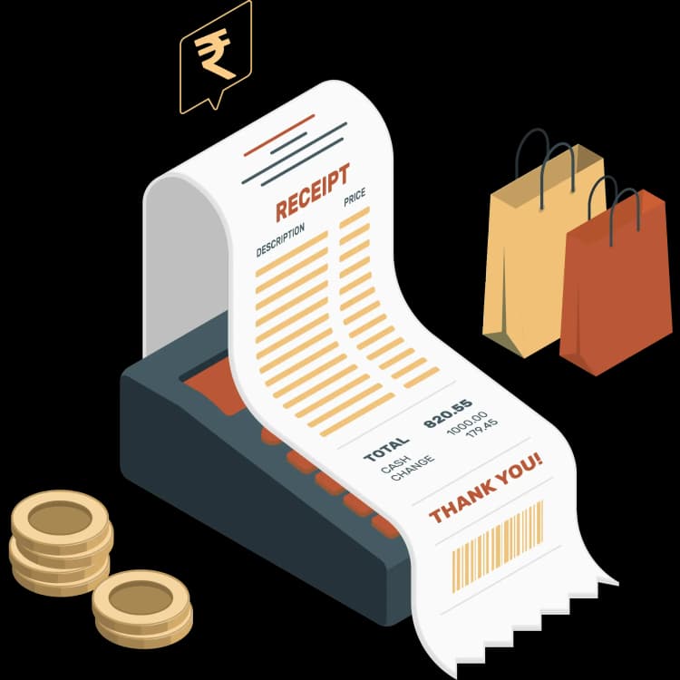 Bill Generator Illustration